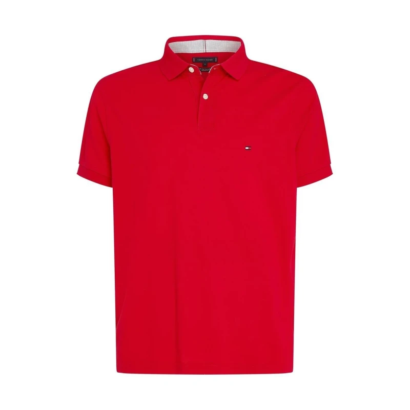 Image of Tommy Hilfiger Core 1985 Polo Shirt - Red Red XS