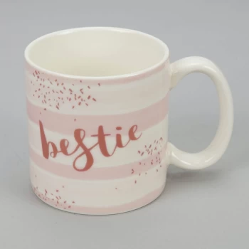 Image of Luxe Porcelain Female Birthday Mug - Bestie