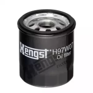 Image of Spin-On Oil Filter H97W07 by Hella Hengst