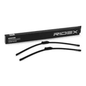 Image of RIDEX Wiper blade 298W0091 Windscreen wiper,Window wiper VW,MERCEDES-BENZ,CRAFTER 30-50 Kasten (2E_),CRAFTER 30-35 Bus (2E_)