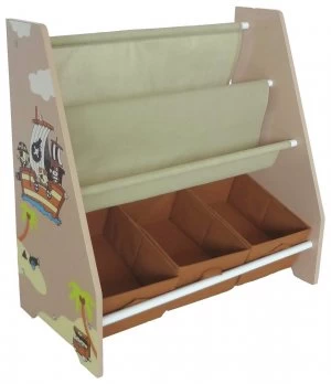 Image of Kiddi Style Pirate Themed Flat Book Shelf
