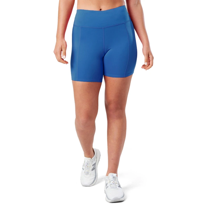 Image of Nathan Womens Performance Running Shorts Deep Blue female 12 (M)