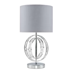 Image of Rothwell Table Lamp with Grey Shade