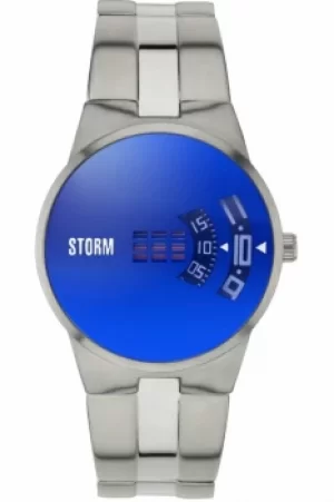 Image of Mens STORM New Remi Lazer Blue Watch 47210/B