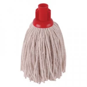 Image of 2Work 12oz PY Smooth Socket Mop Red Pack of 10 PJYR1210I
