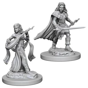 Image of Pathfinder Deep Cuts Unpainted Miniatures (W4) - Human Female Bard