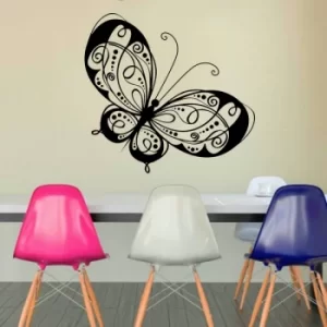 Image of S-160 Black Decorative Wall Sticker