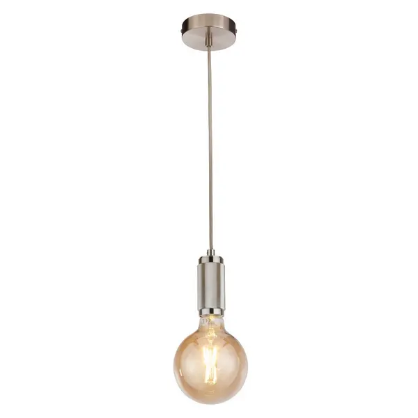 Image of Suspension Cable Satin Silver, Grey Braided Cable