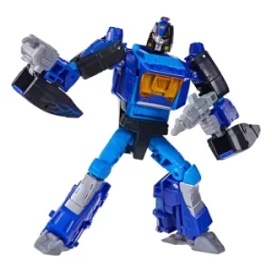 Image of Transformers: Shattered Glass Deluxe Class Action Figure 2021 Blurr Exclusive 14 cm