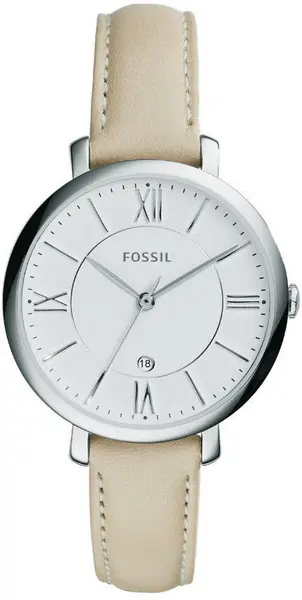 Image of Fossil Watch Jacqueline Ladies - White FS-126