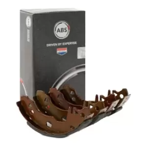 Image of A.B.S. Brake Shoes 8118 Brake Shoe Set,Brake Lining RENAULT,PEUGEOT,CITROEN,4 (112_),5 (122_),4 Kasten (R21_, R23_),6 (118_),Rodeo 6 (ACL_)