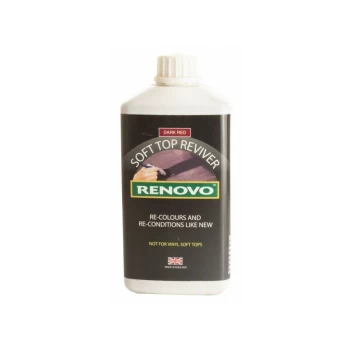 Image of Soft Top Reviver - Dark Red - 1 Litre - RHRRED1137 - Renovo