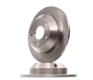 Image of RIDEX Brake disc HYUNDAI,KIA 82B0617 584112P000,584112W010,S584112P000 Brake rotor,Brake discs,Brake rotors 584112P000,58411A9000