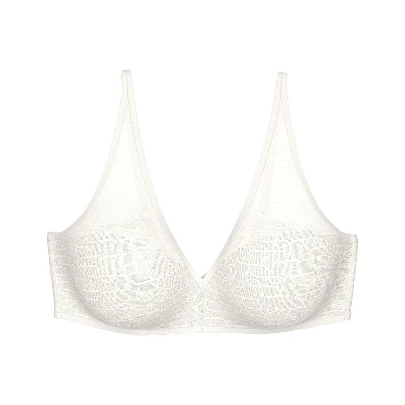 Image of Triumph Signature Sheer Bra Without Underwiring Off-White Women 34B;36B;38B;40B;36C;38C;40C;34D;36D;38D;34DD;36DD