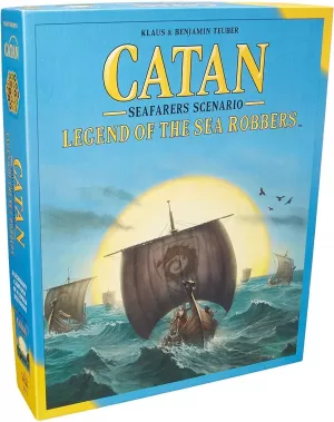 Image of Catan Legend Of The Sea Robbers Strategic Board Game