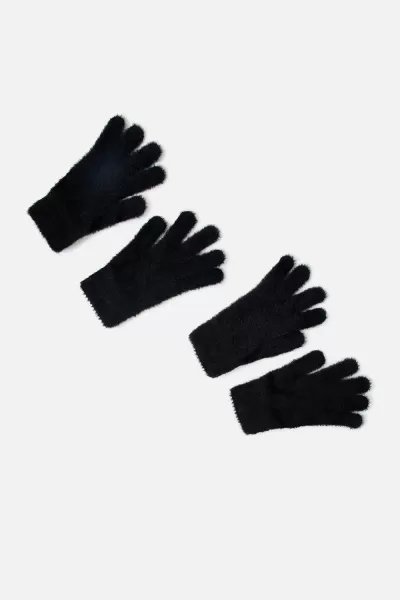 Image of Stretch Fluffy Glove Twinset