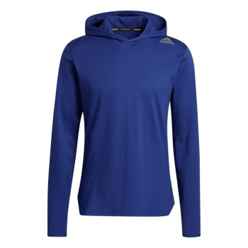Image of adidas Primeblue Always Om Yoga Hoodie Mens - Victory Blue