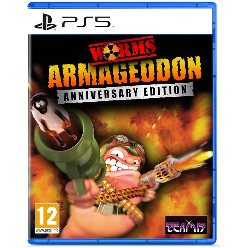 Image of Worms Armageddon Anniversary Edition PS5 Game