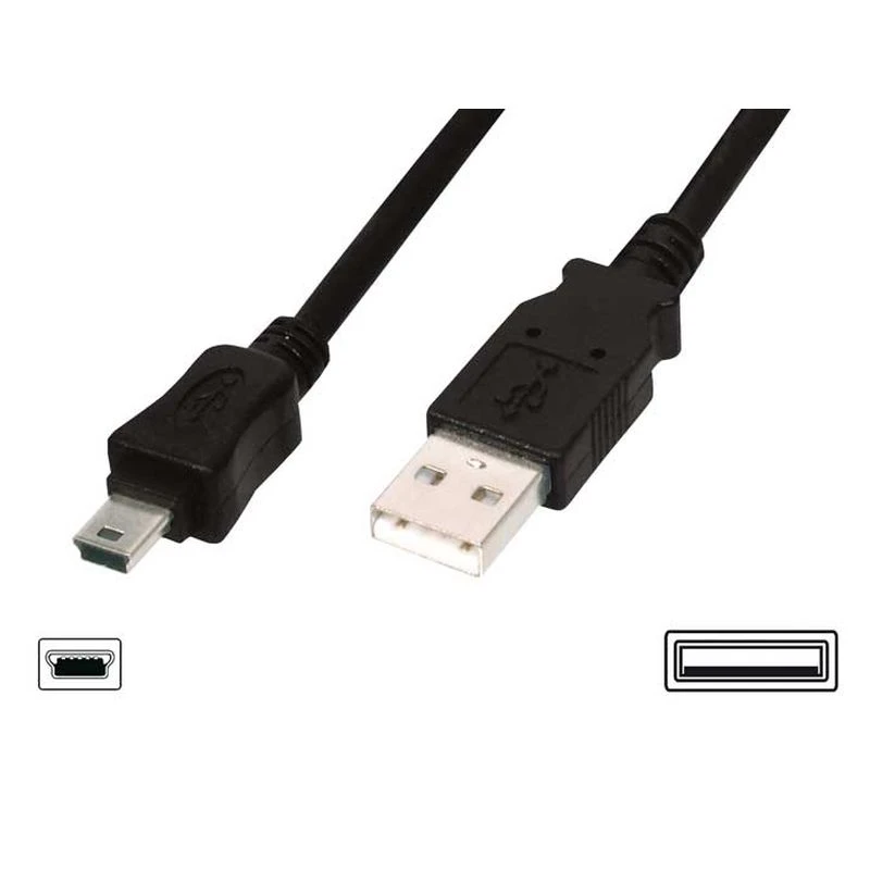 Image of FDL 2M USB A TO 5 PIN MINI USB 2.0 CABLE