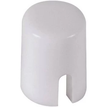 Image of Diptronics KTSC 62I Cap For Low cost Tact Switch Cap round 6mm ivory Ivory Compatible with details Low cost toggle sw
