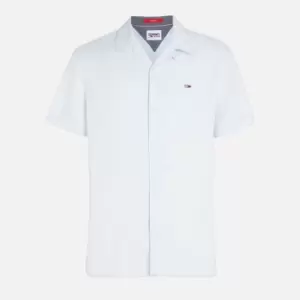 Image of Tommy Jeans Lycocell Camp Shirt - M