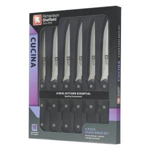 Image of Richardson Sheffield Cucina Steak Knives 6 Piee