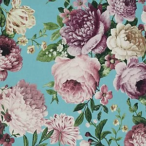 Image of Arthouse Tapestry Floral Teal/Pink Wallpaper