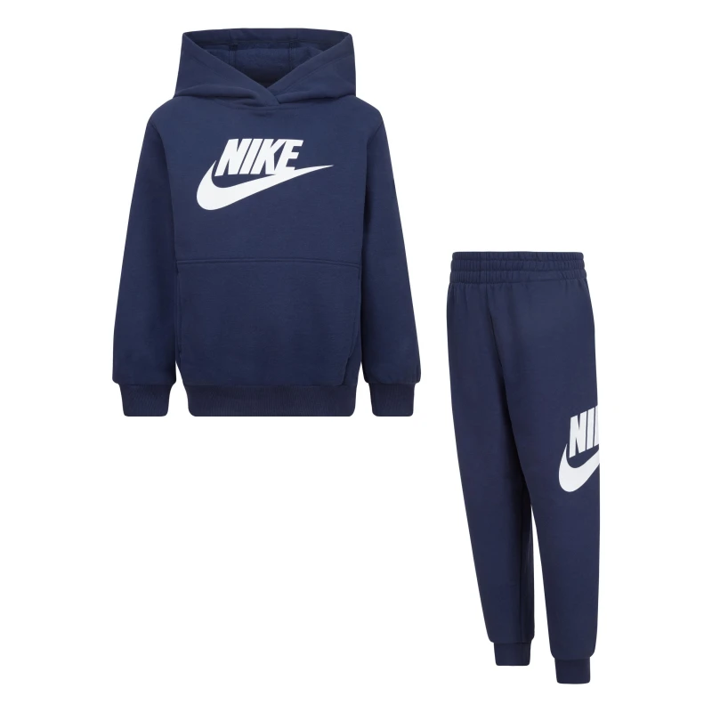 Image of Nike Fleece Tracksuit Infants - Blue Blue 2 - 3 Years