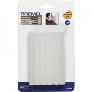 Image of Dremel GG11 Hot melt glue sticks 11mm 100 mm Transparent 125g 12 pcs