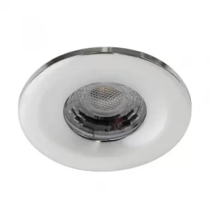 Image of IP65 Dimmable 8W LED Fire Rated Downlight in Chrome