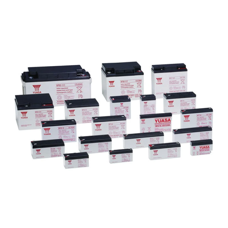 Image of Yuasa 12V 1.2Ah Sealed Lead Acid Battery NP1.2-12