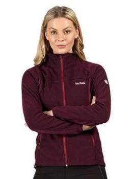 Image of Regatta Highton Full Zip Fleece - Purple