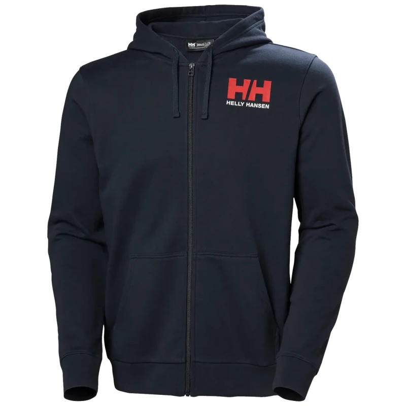 Image of Helly Hansen Full zip hoodie Helly Hansen Logo Bleu Male XL