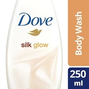 Image of Dove Silk Glow Body Wash 250ml