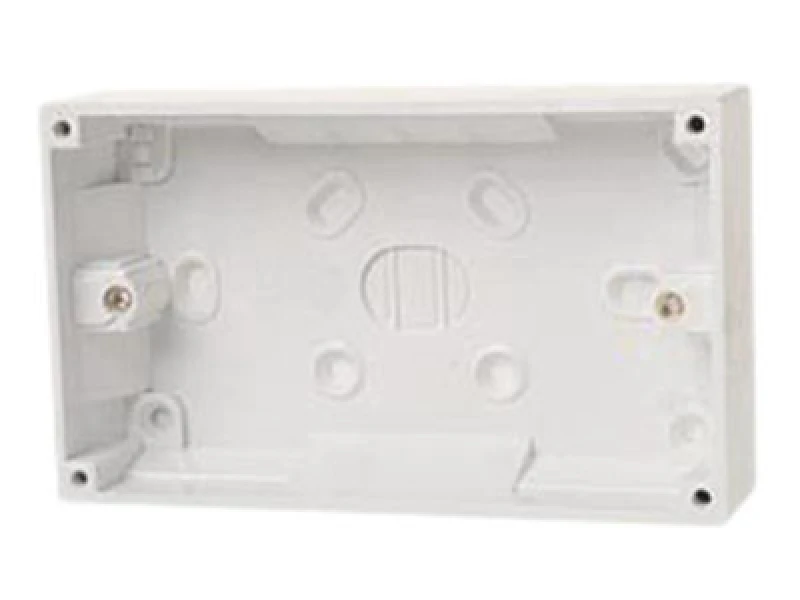 Image of Dencon 8900Nb Pattress Box 2-Gang 28/32mm Dcn8900Nb