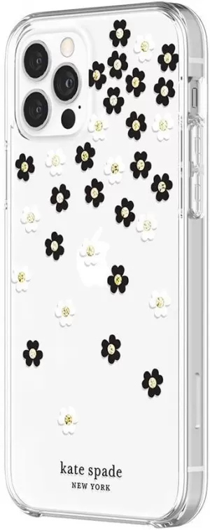 Image of Kate Spade New York Protective Hardshell Case For Senior - Scattered Flowers - iPhone 12 Pro Max