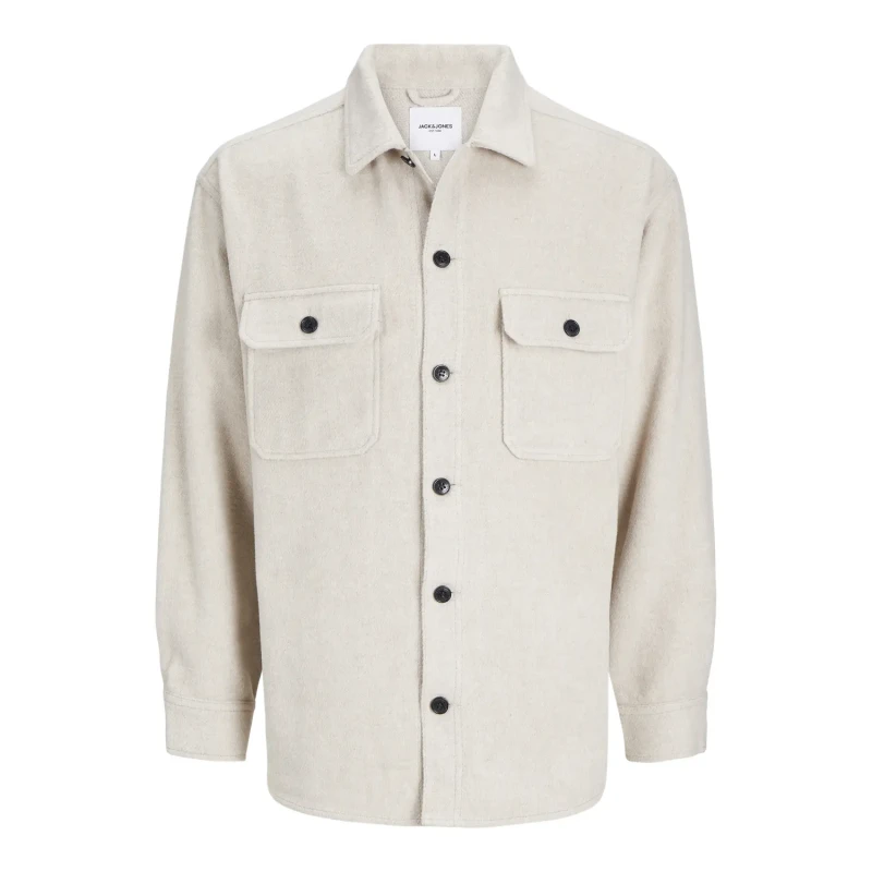 Image of jack & jones Overshirt Jack & Jones Bradley Ollie Beige Male XL