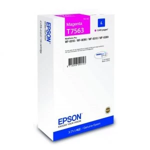 Image of Epson T7563 Magenta Ink Cartridge