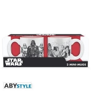 Image of Star Wars - Empire Vs Rebel Espresso Mugs