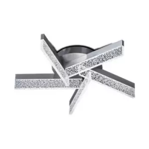 Image of Built-in LED ceiling lamp Fusion Chrome polished 1 bulb 10cm