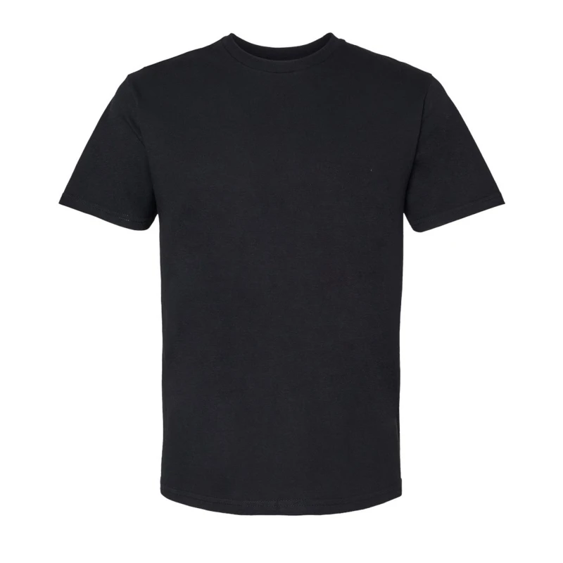 Image of Gildan Mens Softstyle Midweight T-Shirt in True Black Size: Medium True Black Male M