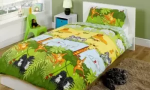 Image of Rapport Home Children s Duvet Set: Single/Rainforest