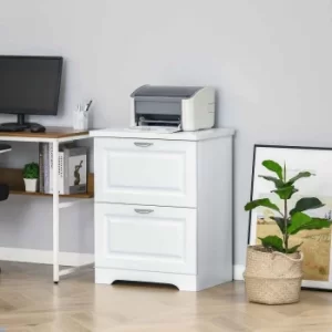 Image of Trennick 2 Drawer Filing Cabinet, white