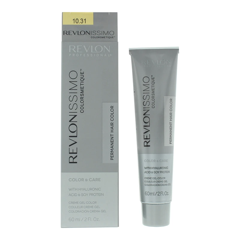 Image of Revlon Revlonissimo Colorsmetique 10.31 Pale Beige Blonde Hair Colour 60ml