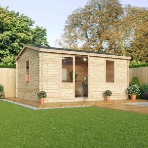 Image of Mercia 34mm Single Glaze Home Office Elite Suite - 5m x 4m
