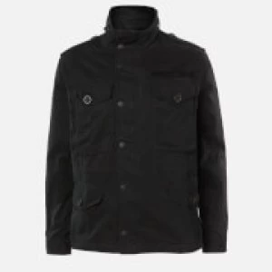 Image of Superdry Mens Field Jacket - Jet Black - XXL