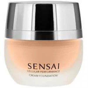 Image of SENSAI Cellular Performance Cream Foundation SPF15 CF13 Warm Beige 30ml