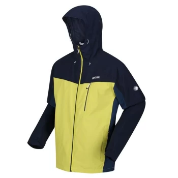 Image of Regatta Birchdale Waterproof & Breathable Stretch Jacket - DkTang/Navy