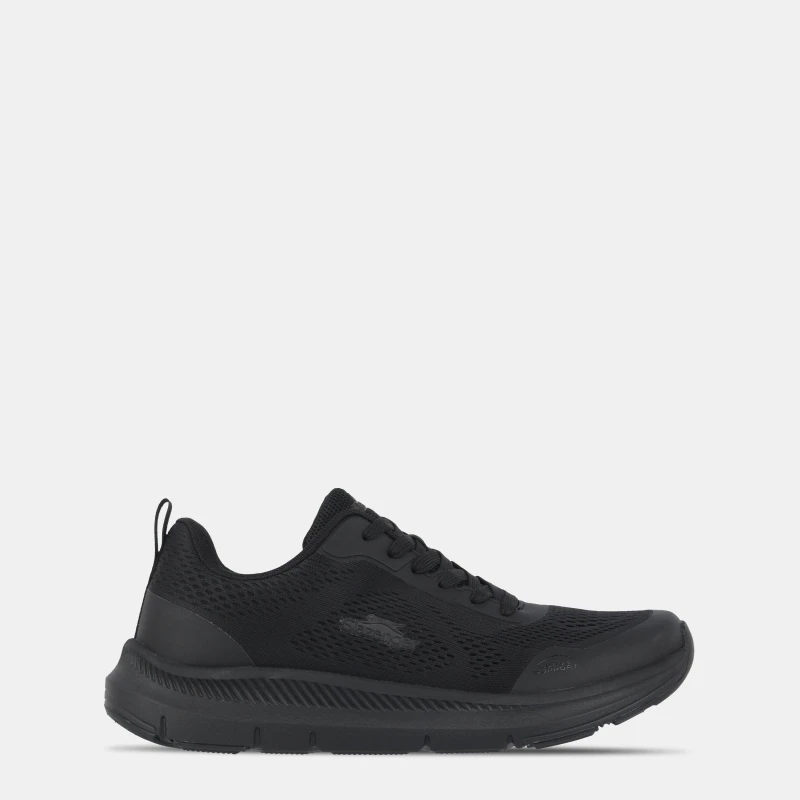 Image of Slazenger Curve Support E-Mesh Trainers Sn - Black 7