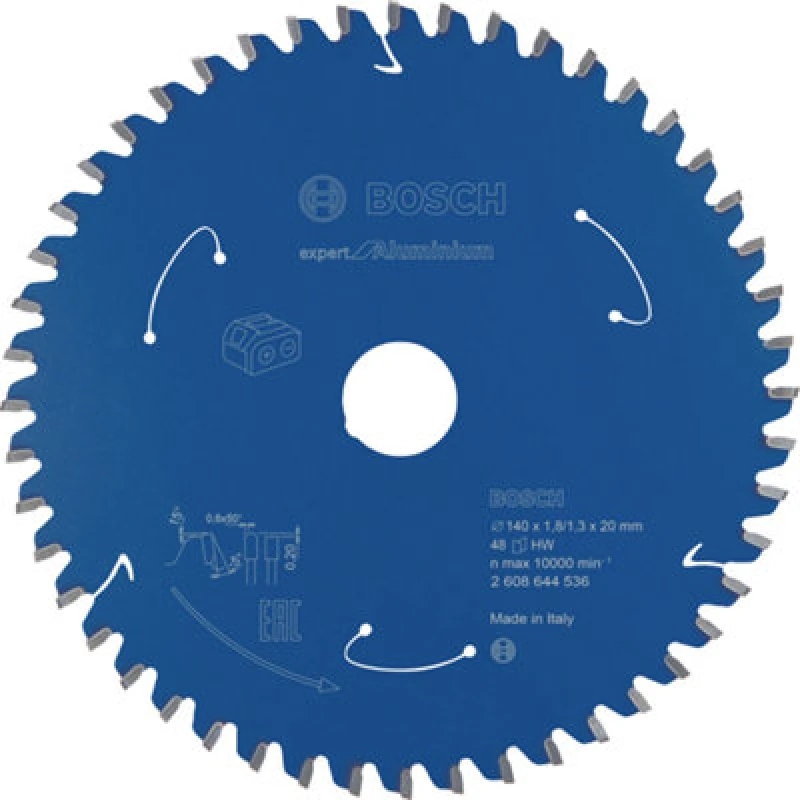 Image of Bosch Expert Cordless Circular Saw Blade for Aluminium 2608644536 Diameter: 140mm
